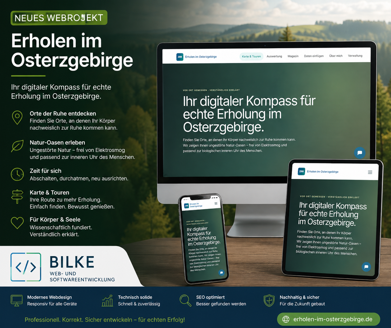 Vorschau des Werbematerials Erholen im Osterzgebirge